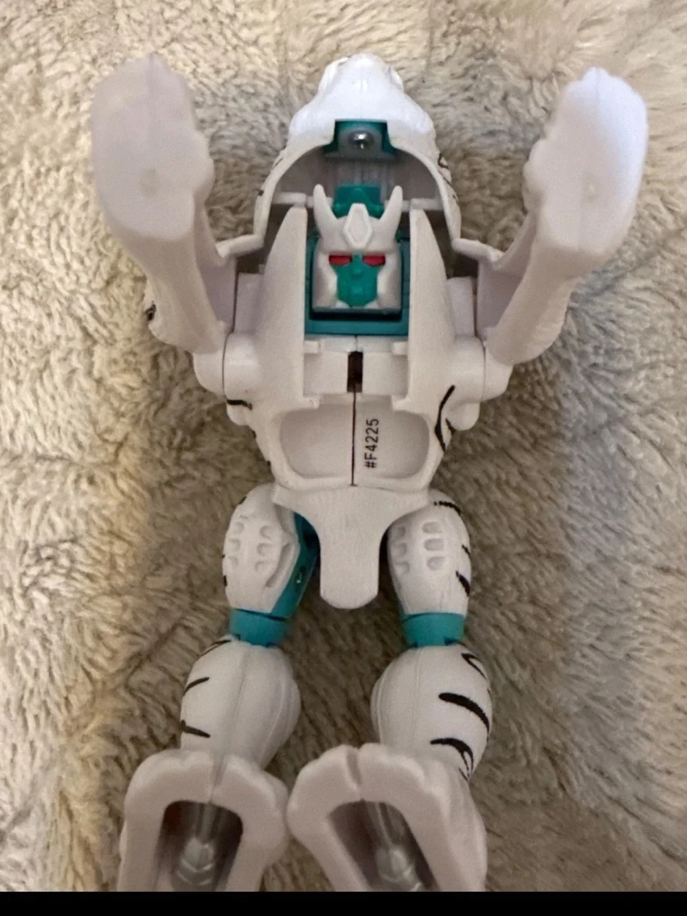 90’s Vintage Transformers Beast Wars Tigatron Action Figure - Incomplete As-Is